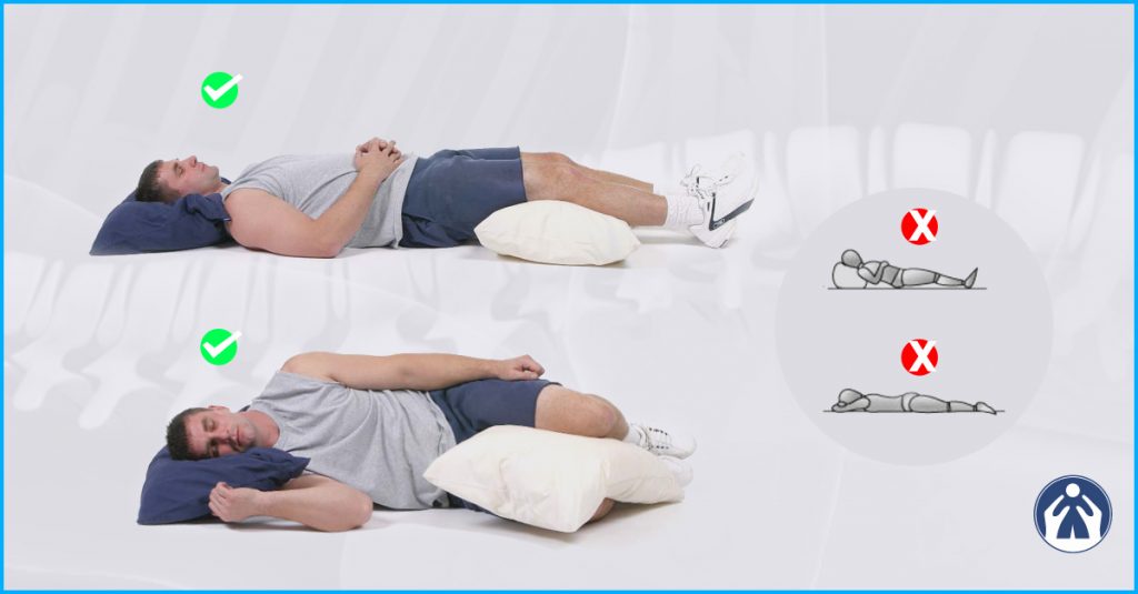 posiciones para dormir y aliviar el dolor de espalda